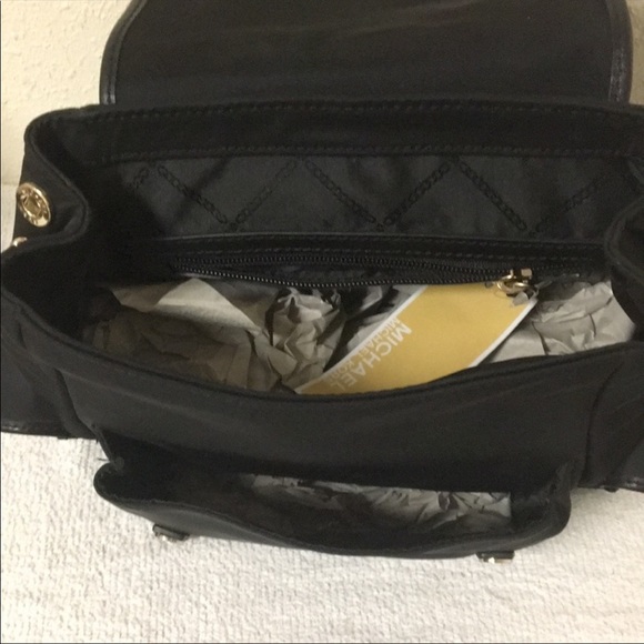 Michael Kors Leila Mini Flap Nylon Backpack - Picture 4 of 4